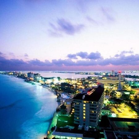 Cozy Ocean Front Penthouse At Marlin Beach Apartment Cancun Luaran gambar